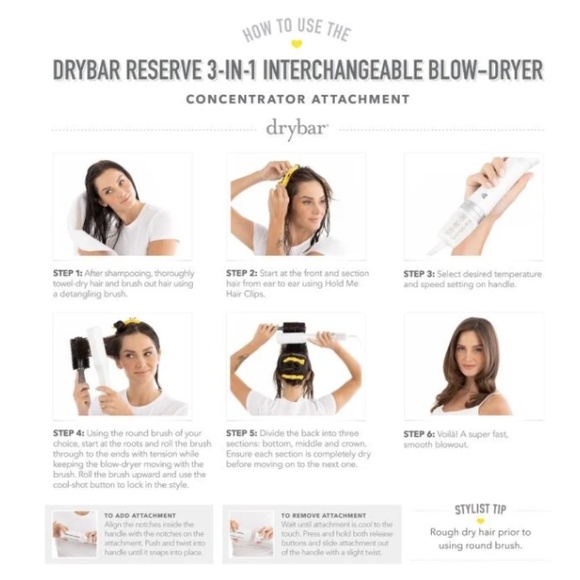 Drybar Reserve 3-in-1 Interchangeable Blow-Dryer - Picture 8 of 14